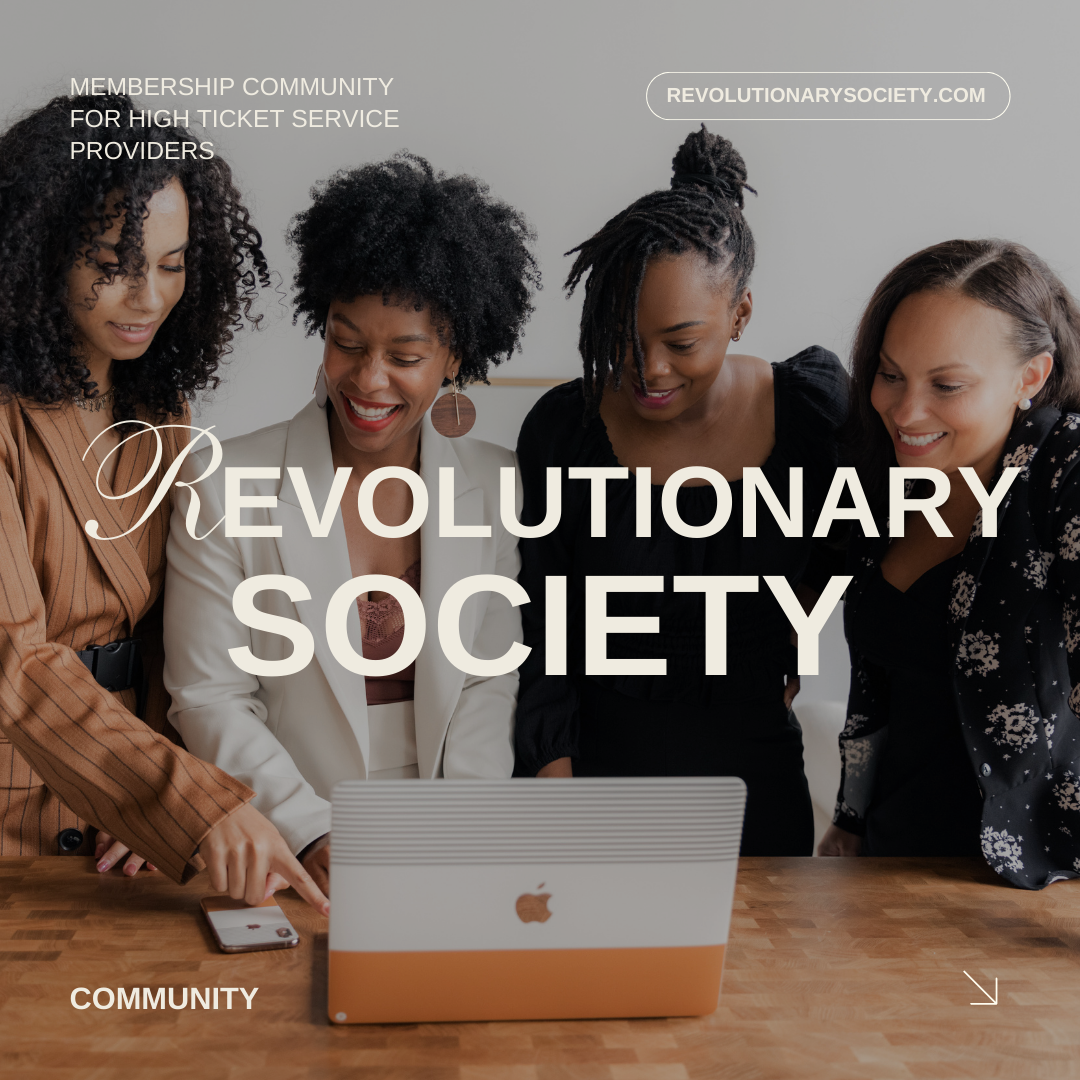 Revolutionary Society - Executive Marketing Membership